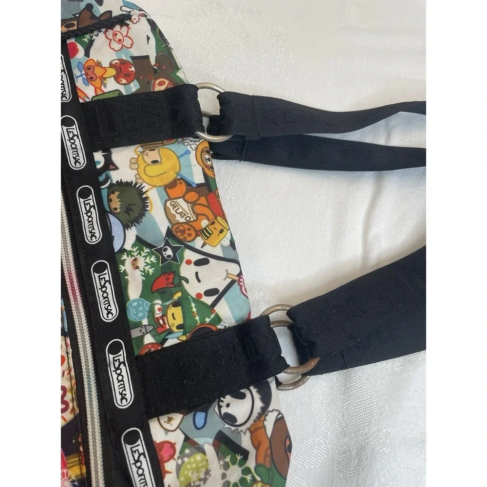 LESPORTSAC X TOKIDOKI‎ Vacanze Winter Wonderland Shoulder Bag Tote Bag 15x15x5